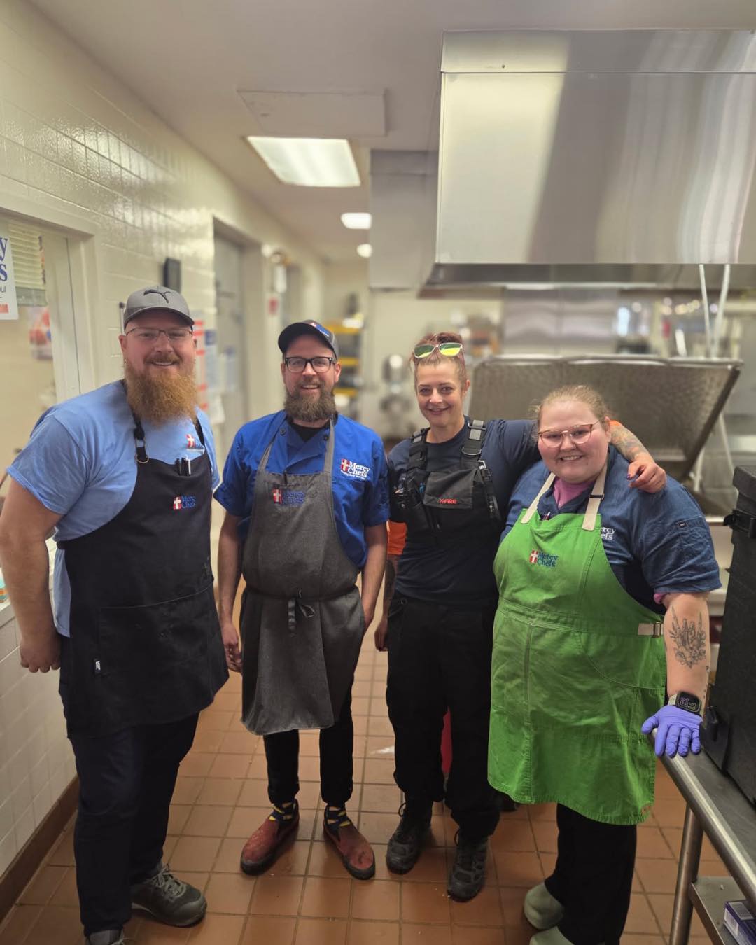 Mercy Chefs Volunteer For United Cajun Navy